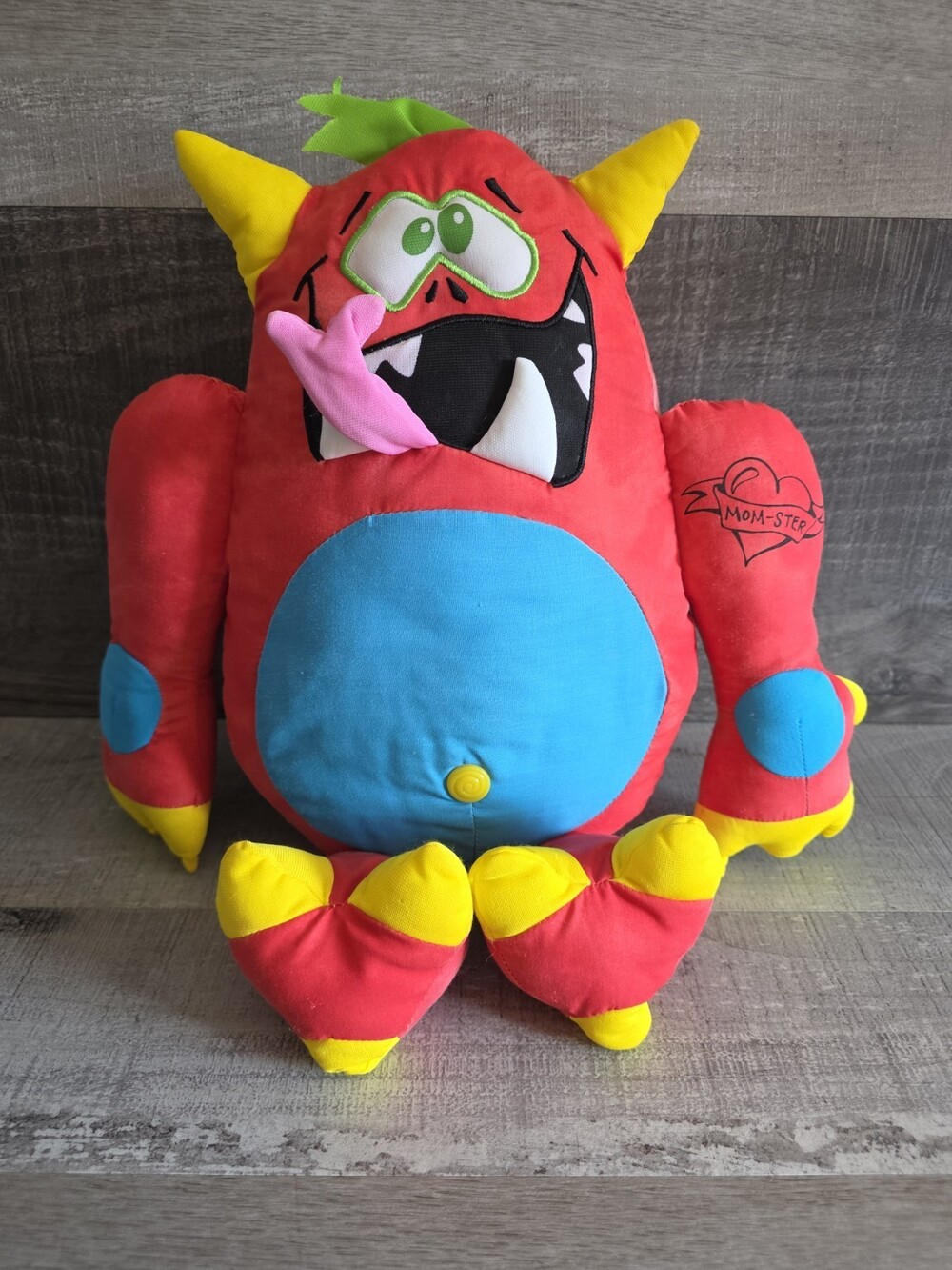 Jakks Pacific Doodle Monster Rare 2006 Plush Stuffed Animal Halloween 16" b239